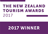 The New Zealand Tourism Awards 2017 Winner
