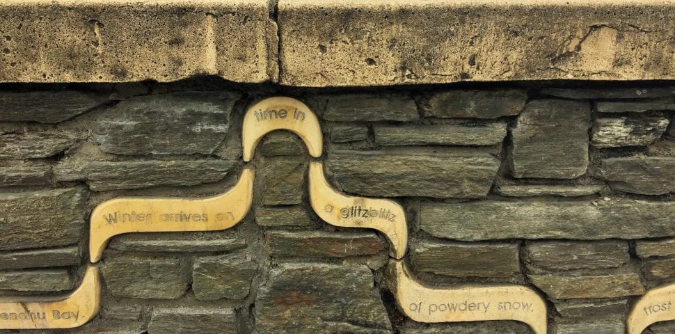 Waipounamu poem Queenstown